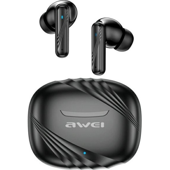 Awei Bluetooth Headphones 5.3 ANC+ Docking Station Black - (TA6)