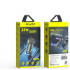 Awei Car Charger 33W USB+USB-C Brown - (C-857)