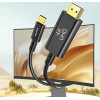 Awei Kabel USB-C Na HDMI4K 30Hz czarny/Black - (CL-212T)