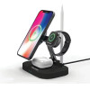 Awei lad. Indukcyjna 4w1 W2215W Fast Charging czarny/Black - (W22)