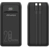 Awei Powerbank 20000mAh 22.5Wczarny/Black Wyswietlacz + Kable PD/Lightning - (P169K)