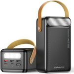 Awei Powerbank 60000mAh 22.5W czarny/Black - (P101K)