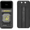 Awei Powerbank z Wbudowanym Kablem Lightning/USB-C 10000mAh czarny/Black 22.5W - (P77K)