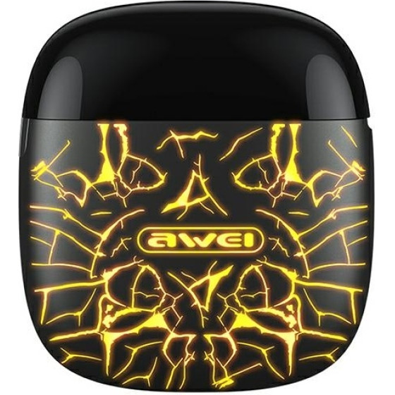 Awei Sluchawki Bluetooth 5.0 T28 Pro TWS+ Stacja Dokujaca czarny/Black - (T28PRO)