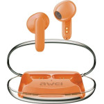 Awei Sluchawki Bluetooth 5.3 T85 Enctws + Stacja Dokujaca pomaranczowy/Orange - (T85 ENC)