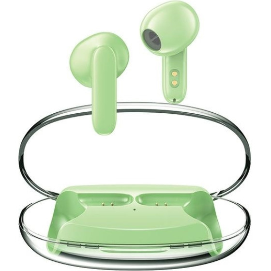 Awei Sluchawki Bluetooth 5.3 T85 Enctws + Stacja Dokujaca zielony/Green - (T85 ENC)