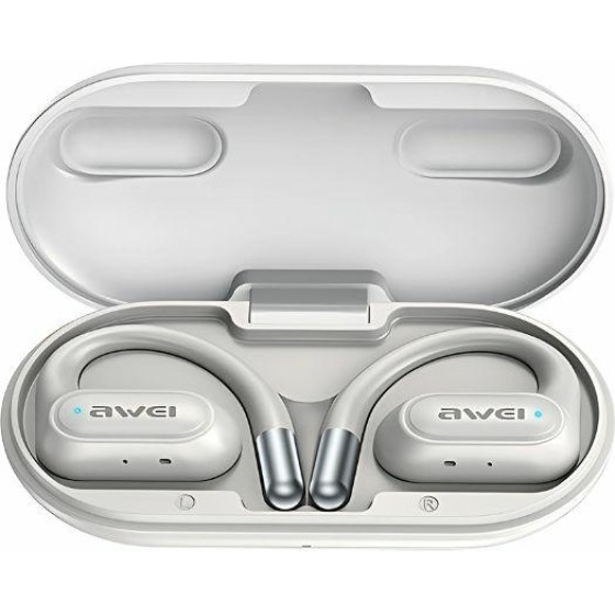 Awei Sluchawki Bluetooth 5.4 Ows T93+ Stacja Dokujaca biale/White - (T93)