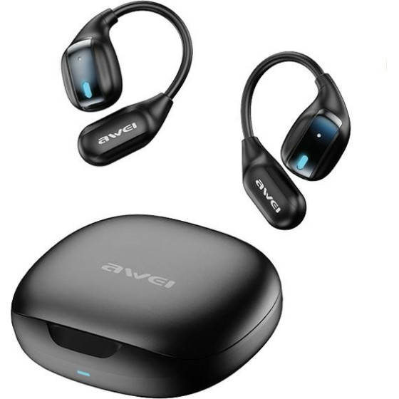 Awei Sluchawki Bluetooth 5.4 TZ12+ Stacja Dokujaca czarny/Black - (TZ12)