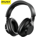 Awei Sluchawki Nauszne Ancbluetooth czarny/Black - (A997 Pro)