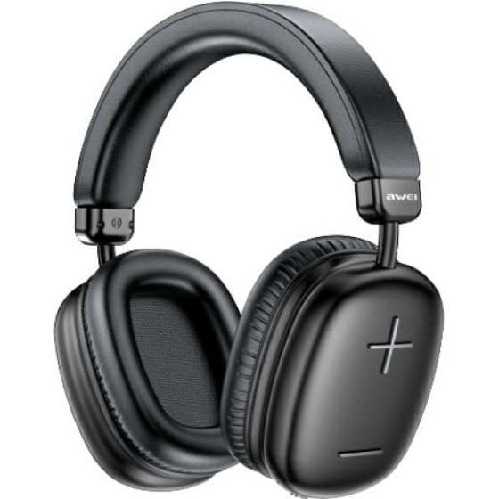 Awei Sluchawki Nauszne Bluetooth AT6czarny/Black - (AT6)