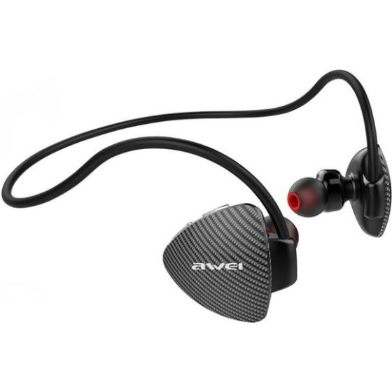 Awei Sluchawki Sportowe Bluetooth A849BLczarny/Black - (A849BL)