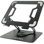 Awei Uchwyt Biurkowy Rotacyjny Nalaptopa czarny/Black - (X46)