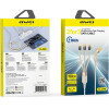 Awei usb-c/lightning/Mico 3in2 Cable black/Black - (CL-228)