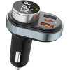 Awei Zestaw Glosnomowiacy C-843 Ztransmiterem FM, Bluetooth 5.0, MP3, 1xUSB+1xUSB-C czarny/Black - (C843)