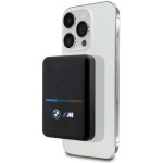 BMW Powerbank Indukcyjny BMPBMS5K22PGVK15W 5000mAh + Kabel czarny/Black M Collection Magsafe - (BMPBMS5K22PGVK)
