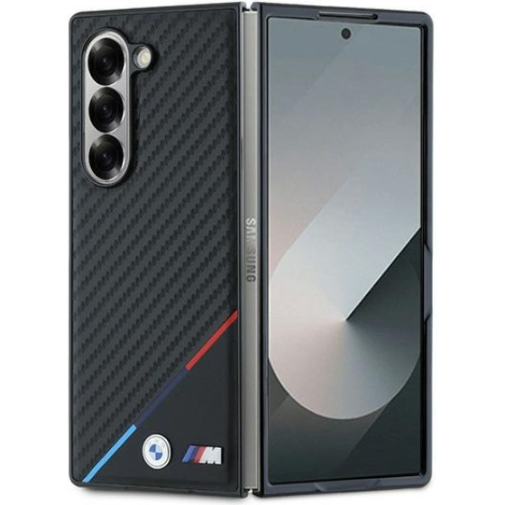 BMW Z Fold6 F956czarny/Black Hardcase Carbon Tricolor - (BMHMZFD623PUDTK)