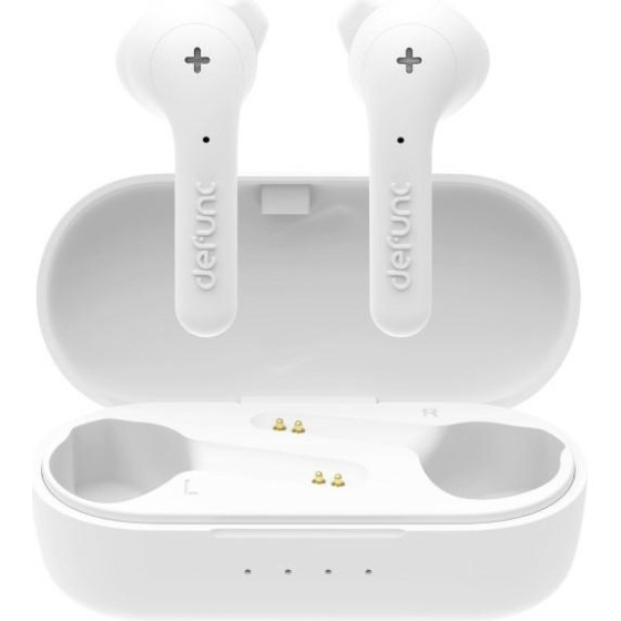 Defunc True Basic Wireless Headphones Bluetooth 5.0 White - (71959)