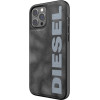 DIESEL Moulded Case Bleached Denimiphone 12/12 Pro szaro-bialy/grey-White - (44297)
