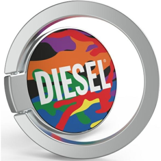 DIESEL Uchwyt Do Telefonu Universal Ringpride Camo wielokolorowy/Colourful - (44336)