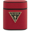 Guess Airpods Cover Red Saffiano - (GUACA2VSATMLRE)