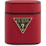 Guess Airpods Cover Red Saffiano - (GUACA2VSATMLRE)