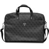 Guess Bag 16'' Black Saffiano 4G Triangle Logo - (GUCB15P4TK)