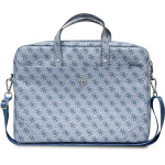 Guess Bag 16'' Blue Saffiano 4G Triangle Logo - (GUCB15P4TB)