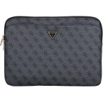 Guess Bag Sleeve 14'' 4G Zipper Pocket Triangle Logo Black - (GUCS14ZP4DPTK)