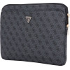 Guess Bag Sleeve 14'' 4G Zipper Pocket Triangle Logo Black - (GUCS14ZP4DPTK)