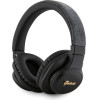 Guess Headphones Bluetooth 4G Leather Tone On Tone Script Black - (GUBH604FEMK)