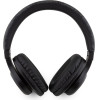 Guess Headphones Bluetooth 4G Leather Tone On Tone Script Black - (GUBH604FEMK)