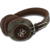 Guess Headphones Bluetooth Enc Metal 4G Logo Brown - (GUBHS72P4FC4MW)