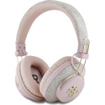 Guess Headphones Bluetooth Enc Metal 4G Logo Pink - (GUBHS72P4FC4MP)