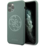 Guess Iphone 11 Pro Khaki Hard Case Silicone 4G Tone On Tone - (GUHCN58LS4GKA)
