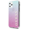 Guess Iphone 11 Pro Pink Blue Hard Case Glitter Gradient - (GUHCN58PCUGLPBL)