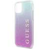 Guess Iphone 11 Pro Pink Blue Hard Case Glitter Gradient - (GUHCN58PCUGLPBL)