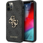 Guess Iphone 12 Pro Max6,7''Grey Hardcase 4G Big Metal Logo - (GUHCP12L4GMGGR)