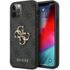 Guess Iphone 12/12 Pro6,1''Grey Hardcase 4G Big Metal Logo - (GUHCP12M4GMGGR)