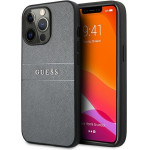 Guess Iphone 13 Pro / 136,1'' Grey Saffiano Strap - (GUHCP13LPSASBGR)