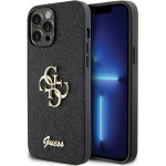 Guess Iphone 13 Pro Max 6.7'' Black Hardcase Glitter Script Big 4G - (GUHCP13XHG4SGK)