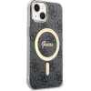 Guess Iphone 14 Plus/ 15 Plus 6.7'' Black Hardcase 4G Magsafe - (GUHMP14MH4STK)
