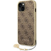 Guess Iphone 14 Plus/ 15 Plus 6.7'' Brown Hardcase 4G Charms Collection - (GUHCP14MGF4GBR)