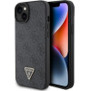 Guess Iphone 15 / 14 / 136.1'' Black Hardcase Leather 4G Diamond Triangle - (GUHCP15SP4TDPK)