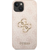 Guess Iphone 15 / 14 / 136.1'' Pink Hardcase 4G Big Metal Logo - (GUHCP15S4GMGPI)