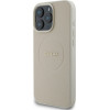 Guess Iphone 16 Pro Max6.9'' bezowy/Beige Hardcase Grained Ring Magsafe - (GUHMP16XPGHSMME)