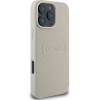 Guess Iphone 16 Pro Max6.9'' bezowy/Beige Hardcase Grained Ring Magsafe - (GUHMP16XPGHSMME)