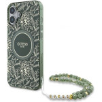 Guess Iphone 166.1'' zielony/Green Hardcase Iml Flowers Allover Electro With Pearl St - (GUHMP16SHCPOFPA)