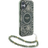 Guess Iphone 166.1'' zielony/Green Hardcase Iml Flowers Allover Electro With Pearl St - (GUHMP16SHCPOFPA)