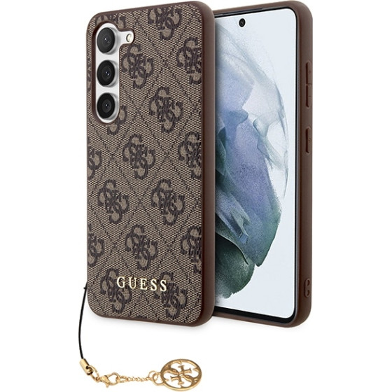 Guess S23+ S916bRown Hardcase 4G Charms Collection - (GUHCS23MGF4GBR)