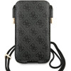 Guess Torebka Na Telefon GUHCP12L4GPSGR6,7'' Grey 4G Metal Logo - (GUHCP12L4GPSGR)